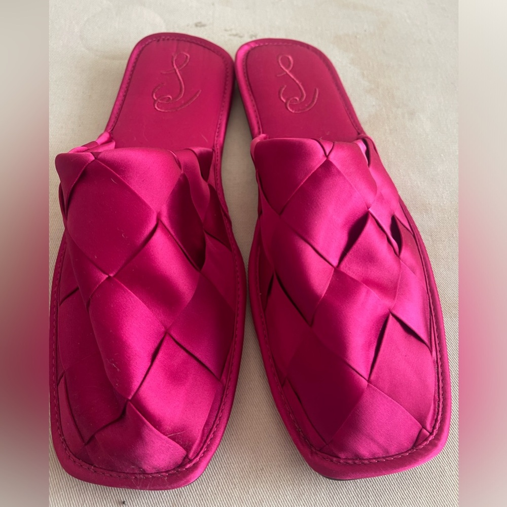 Beautiful Satin Slippers